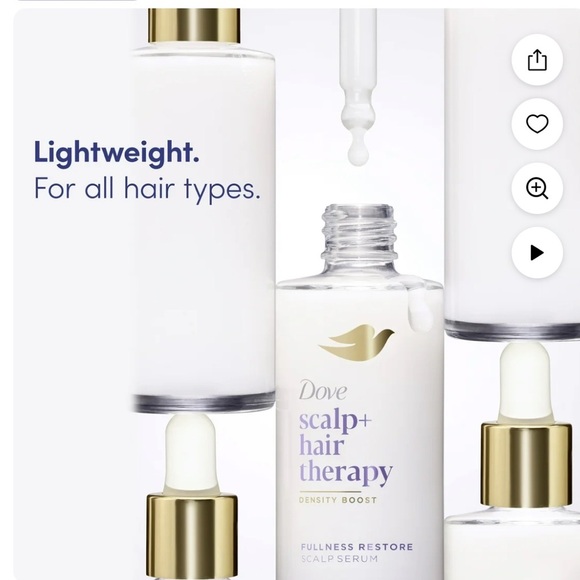 🆕Dove Scalp Hair Therapy Restore Scalp Serum 2 Set - Picture 7 of 8